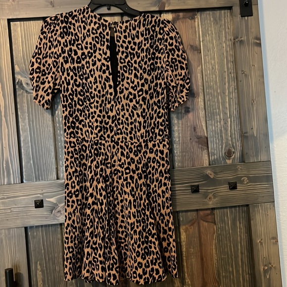 Reformation Leopard Mini Dress - Picture 6 of 9